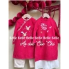 Áo dài đôi BeBe cho bé trai và bé gái - Nhung tăm mềm mại, set Tết truyền thống trẻ em, giá 396.000 VND 10
