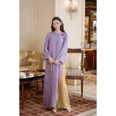 Áo dài gấm cách tân 4 tà Kim Anh - Thọ dơi tơ tằm cao cấp, đẹp mặc Tết, giảm giá 553.000đ, sang trọng, phù hợp lễ hội 10 Áo dài gấm cách tân 4 tà Kim Anh - Thọ dơi tơ tằm cao cấp, đẹp mặc Tết, giảm giá 553.000đ, sang trọng, phù hợp lễ hội 10