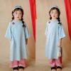 Áo Dài Gấm Hoa Tết Bé HCX – Thiết Kế Sang Trọng, Giá Ưu Đãi 223k