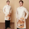 Áo dài gấm nam thiết kế độc quyền 2.026 - Sang trọng, giảm giá 20% chỉ 399.000₫ 2