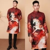 Áo dài gấm nam thiết kế độc quyền 2.026 - Sang trọng, giảm giá 20% chỉ 399.000₫ 7