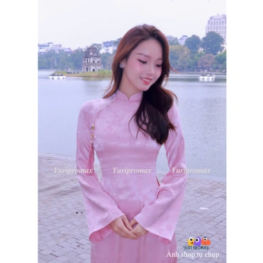 Áo Dài Gấm Trúc Đào và Quần Lụa Cao Cấp Nữ Truyền Thống Đính Charm Tết 2.006 Giá 425.000 VND Yuripropmax 5 Áo Dài Gấm Trúc Đào và Quần Lụa Cao Cấp Nữ Truyền Thống Đính Charm Tết 2.006 Giá 425.000 VND Yuripropmax 5