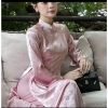 Áo Dài Gấm Truyền Thống Lan Mộc - Tôn Dáng, Sang Trọng | 395,100₫ - Áo dài Hà Anh 5