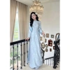 Áo Dài Gấm Truyền Thống Lan Mộc - Tôn Dáng, Sang Trọng | 395,100₫ - Áo dài Hà Anh 10