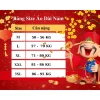 Áo Dài Gia Đình Cách Tân Tết Vải Tuyết Mưa Mềm Mịn Phối Lụa Tay Trắng Sang Trọng 7