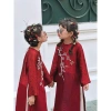 Áo dài gia đình Cảnh Nghi thiêu hoa chim – chất tafta, gấm tơ cao cấp, giá 205.000₫ 5