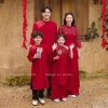 Áo dài gia đình thiêu hoa, đính kết Thuỷ Tâm – Vải chéo & gấm tơ cao cấp AD034, giảm còn 205.000₫ 2