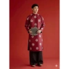 Áo dài gia đình Viet Family đứng phom - Set tết ông bà bố mẹ con, giảm 86.800₫ 5