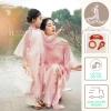 Áo dài hồng pastel Thuyền Quyên AD006 - 4 tà organza lụa, giá 225k (giảm từ 292k)