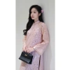 Áo dài kim sa bling hot trend Tết 2.026, phối quần lụa dáng suông cao cấp - Giá 479.000 VND 7