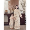 Áo Dài Kim Sa Hoa Bướm Mẹ và Bé Đôi Sang Trọng Size S-M-L Mẫu Mới 2.026 Ưu Đãi 750k