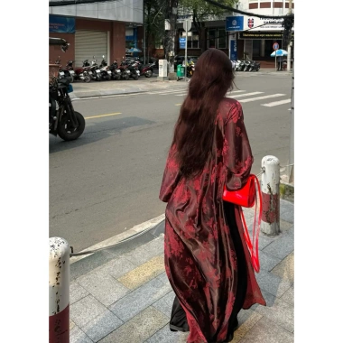 Áo Dài Lạc Vân Cách Tân Đào Hạc Siêu Sang - Thiết Kế Tinh Tế, Giá 329k, Giảm 82k 9 Áo Dài Lạc Vân Cách Tân Đào Hạc Siêu Sang - Thiết Kế Tinh Tế, Giá 329k, Giảm 82k 9
