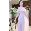 Áo dài lụa 1 lớp NTV CLOTHINGS – Áo dài Tết sang trọng, giá chỉ 250.000đ 2