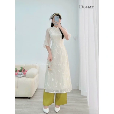 Áo dài lửng nữ - Thiết kế thanh lịch, giảm còn 480.000₫ (giá gốc 585.600₫)