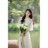 Áo dài lửng nữ - Thiết kế thanh lịch, giảm còn 480.000₫ (giá gốc 585.600₫) 9