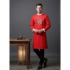Áo dài nam cách tân cao cấp gấm xốp sang trọng, trơn Lễ Tết 2.025 - Đàn ông lịch lãm, mềm mại, giá chỉ 370.000đ, ưu đãi đặc biệt - mua ngay 2