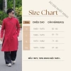 Áo dài nam cách tân cúc bấm ép keo 2 lớp, có cầu vai, Tết 2.026 - Giá chỉ 425.000 VND 7
