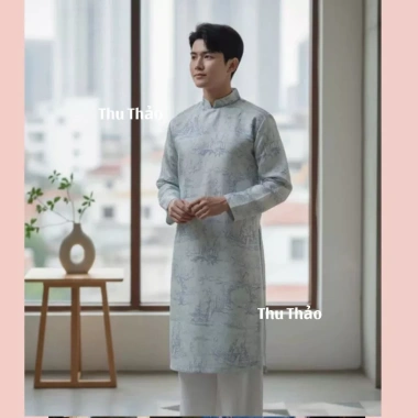 Áo Dài Nam Cách Tân Gấm Thủy Đệm Vai – Mặc Du Xuân & Lễ Tết, Giảm tới 315.000₫ 9 Áo Dài Nam Cách Tân Gấm Thủy Đệm Vai – Mặc Du Xuân & Lễ Tết, Giảm tới 315.000₫ 9