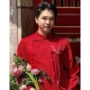 Áo Dài Nam Cách Tân Gấm Trúc Đào Dập Nổi - Mr Smile 99 AD08, Giá Sale 252.000đ 2
