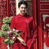 Áo Dài Nam Cách Tân Gấm Trúc Đào Dập Nổi - Mr Smile 99 AD08, Giá Sale 252.000đ 5