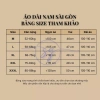 Áo Dài Nam Cách Tân Tafta Dệt Thuỷ Sang Trọng Lịch Lãm - Giá Ưu Đãi 428k - Sài Gòn 6