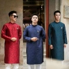 Áo dài nam cách tân Vân Hoa – Thiết kế cao cấp, sang trọng, giá chỉ 350.000₫ giảm từ 434.000₫ 2