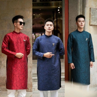 Áo dài nam cách tân Vân Hoa – Thiết kế cao cấp, sang trọng, giá chỉ 350.000₫ giảm từ 434.000₫