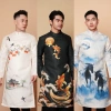 Áo Dài Nam Họa Tiết Truyền Thống Tinh Tế 2.026 - Giá Ưu Đãi 399.000đ