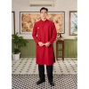 Áo Dài Nam Ngũ Thân Truyền Thống Form Rộng Cúc Bọc Thương Hiệu Mr Twins Không Kèm Quần 10