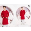 Áo dài nam Tết 2.025 trơn cổ tròn thiết kế mới, cách tân thời trang HCM - 149.900₫ 2