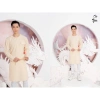Áo dài nam Tết 2.025 trơn cổ tròn thiết kế mới, cách tân thời trang HCM - 149.900₫ 8
