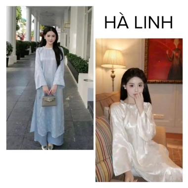 Áo Dài Như Ngọc Dáng Suông Cách Tân Lụa Gấm Cao Cấp – Sang Trọng, Thanh Lịch, BST Tết 2.026