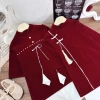 Áo dài nhung bé, cặp đơn giản chạy viền, giá ưu đãi 119k giảm từ 146k 6