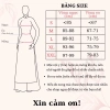 Áo Dài Nhung Đỏ Đô Đậm Cổ Vuông May Sẵn Dự Tiệc Lễ Tết Sang Trọng 299k 6