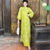 Áo dài nữ Tết hiện đại gấm in họa tiết tay lỡ Size 40-52kg - Giá ưu đãi 335.000₫ 8
