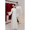 Áo Dài Nữ Truyền Thống Dáng Xuông Gấm Vân Mây Tay Dài Loe Xẻ Đính Nơ – Giá 174.000đ, Sang Trọng Quý Phái 3