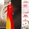 Áo Dài Sao Vàng Việt Nam Đầy Đủ Size S/M/L/XL/2XL/3XL/4XL/5XL Giá Ưu Đãi 68k