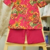 Áo dài tấm cặp bé trai bé gái vải linen mịn chăn công Yespapa Rio194 giá 279.000 VND 5