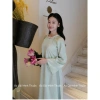 Áo dài Tâm Giao dáng suông vải gấm lụa thanh trúc thủ công cao cấp - Minh Thuận 269k 8