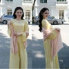 Áo Dài Tân Tết Như Duyên Tơ Óng Form Suông Thanh Lịch Cổ Đính Hoa - 300.000đ 2