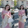 Áo Dài Tân Tết Như Duyên Tơ Óng Form Suông Thanh Lịch Cổ Đính Hoa - 300.000đ 4