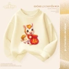 Áo dài tay sweater nỉ da cá thu đông họa tiết TẾT, giữ ấm cực tốt cho mùa lạnh, giảm còn 169.000 VND, chất lượng cao, thiết kế thời trang đa dạng 2