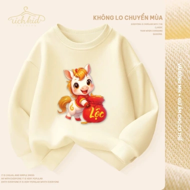 Áo dài tay sweater nỉ da cá thu đông họa tiết TẾT, giữ ấm cực tốt cho mùa lạnh, giảm còn 169.000 VND, chất lượng cao, thiết kế thời trang đa dạng 2 Áo dài tay sweater nỉ da cá thu đông họa tiết TẾT, giữ ấm cực tốt cho mùa lạnh, giảm còn 169.000 VND, chất lượng cao, thiết kế thời trang đa dạng 2