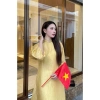 Áo dài Tết 2.026 cách tân suông tơ óng - Mã TS04, giảm giá 150.420₫, sang trọng 10