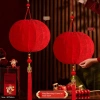 Áo dài Tết 2.026 - Đèn lồng đỏ phát sáng Giáp Ngọ - Đồ trang trí tết mùa xuân, ban công ngoài trời - Giá 198.000₫ 3