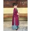 Áo dài tết bé gái mẫu Mợ chảnh thướt tha, size 10‑40kg, giảm còn 255k 4