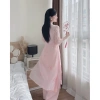 Áo Dài Tết Cách Tân Lụa Cao Cấp Thêu Hoa 3D Dáng Suông Sang Trọng Nữ Tính Dự Tiệc Giảm tới 22% 4