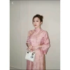 Áo Dài Tết Du Xuân Lụa Gấm Cao Cấp - Wonmen Dress Lich Thiệp Nữ Giá 278.000đ