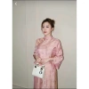 Áo Dài Tết Du Xuân Lụa Gấm Cao Cấp - Wonmen Dress Lich Thiệp Nữ Giá 278.000đ 10