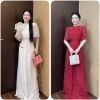 Áo dài tết Thảo xinh A8.199 Áo dài cô dâu xinh sang giá chỉ 399.000đ